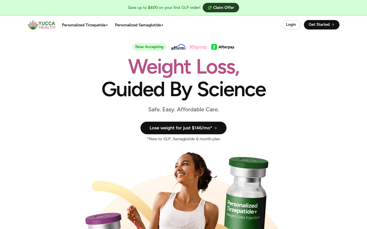 Yucca Health Review (GLP-1 Weight Loss) – Is It Legit?